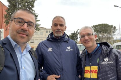Champions Cup 2022 di sitting volley: Giuseppe Baratta racconta il grande evento a Nola Giuseppe Baratta speaker champions cup Nola 2022