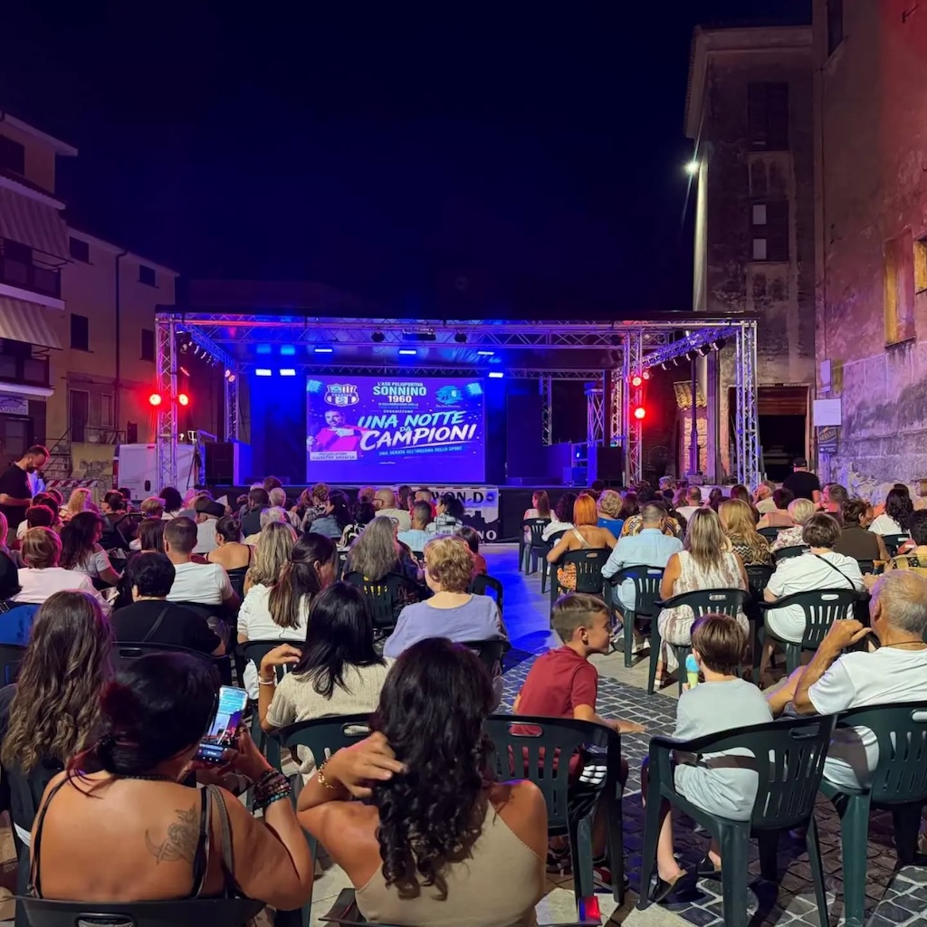 Sonnino Una Notte da Campioni con Giuseppe Baratta speaker