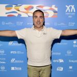 Giuseppe Baratta speaker del torneo di pallamano femminile ai Giochi del Mediterraneo Taranto 2026