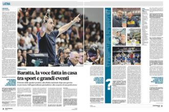 Latina Oggi, Baratta la voce fatta in casa tra sport e grandi eventi